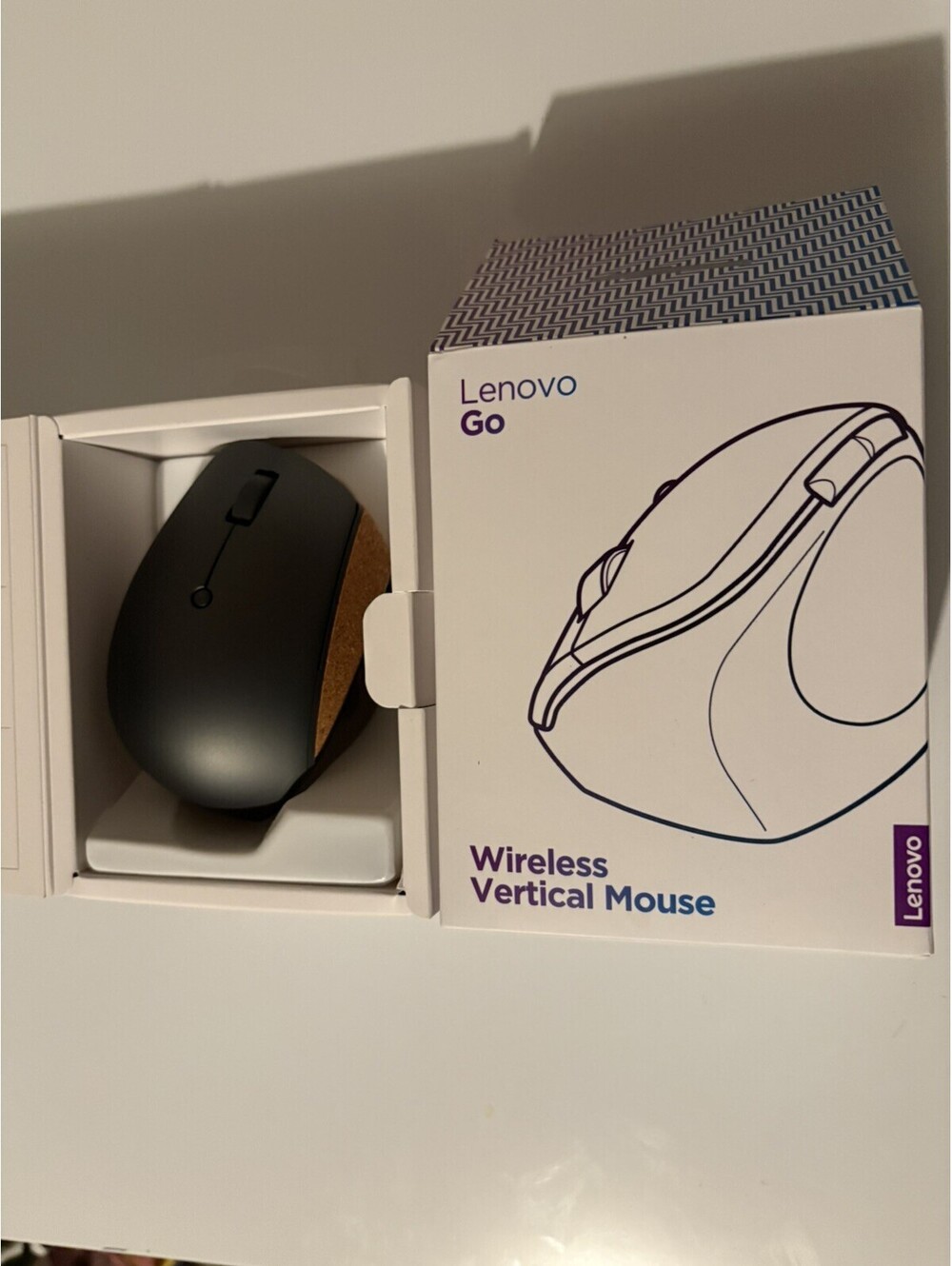 Lenovo Go Wireless Vertical Mouse Open Box